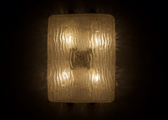 Plafondlamp Murano glas.