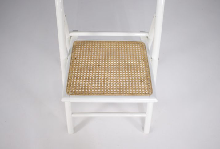 Cane folding chair