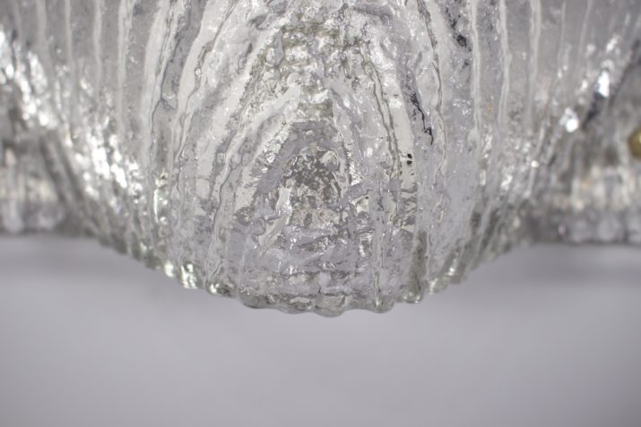 Paar "Ice Glass" wandlampen