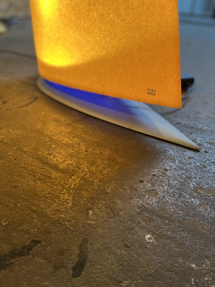 Floor lamp "Voilure", Rolf Benz.