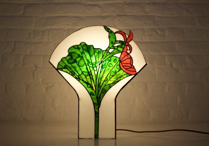 Ginkgo Tiffany lamp
