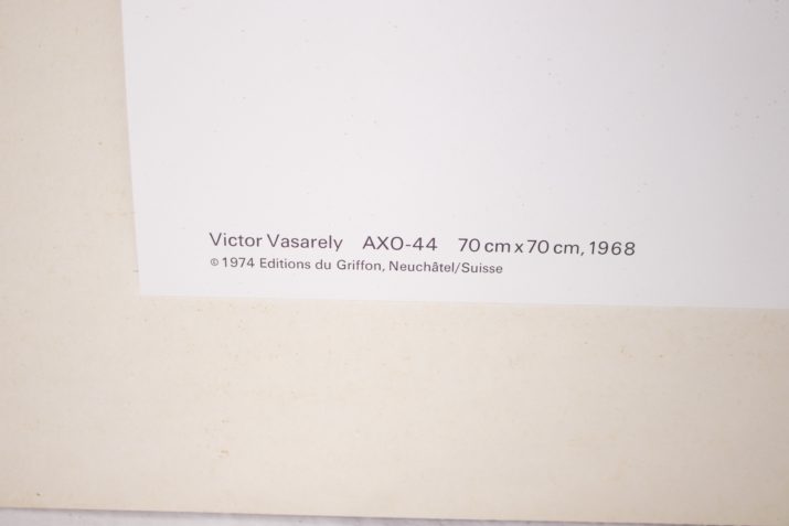 Victor Vasarely Axo-44.