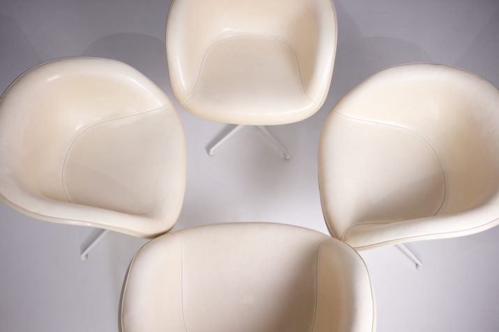 4 chairs "La Fonda" Eames & Herman Miller.