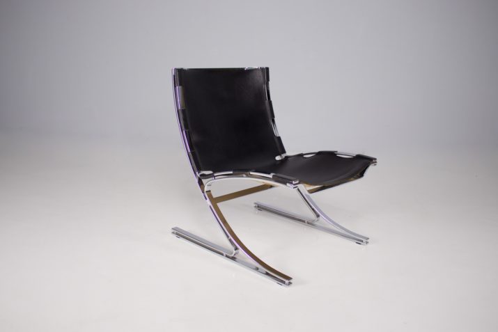 Lederen fauteuil "Berlijn", Meinhard Von Gerkan & Knoll