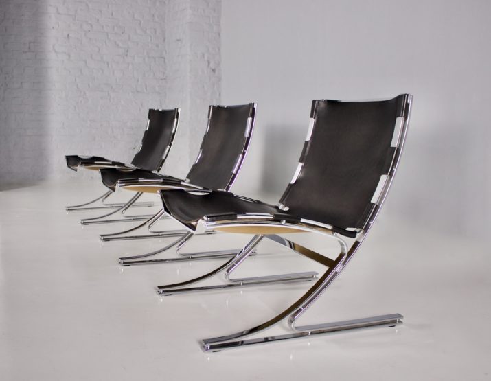 Lederen fauteuil "Berlijn", Meinhard Von Gerkan & Knoll