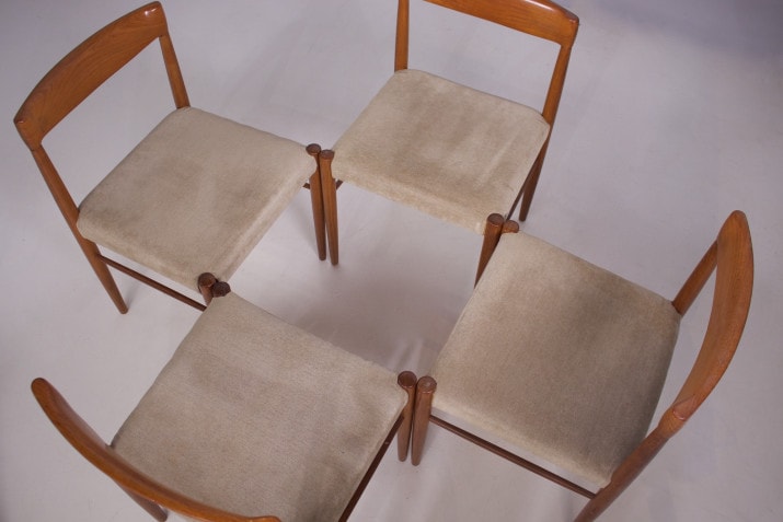 4 Danish Chairs H.W Klein