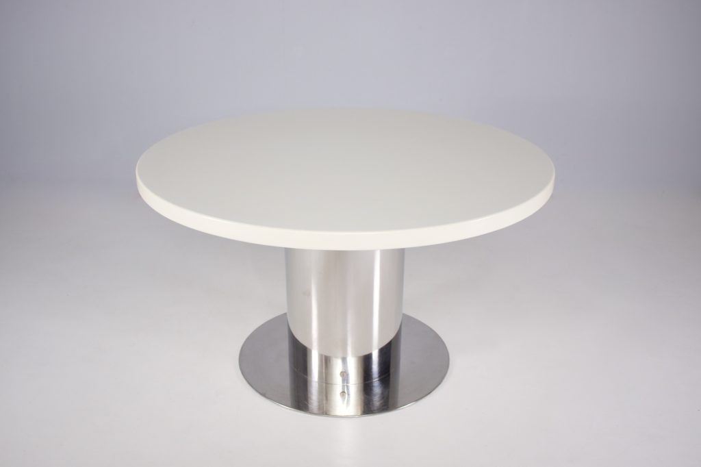 Table Ronde Space Age Fiberglass IMG