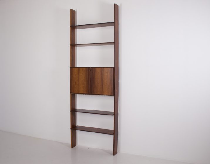 Interna" rosewood column / shelf
