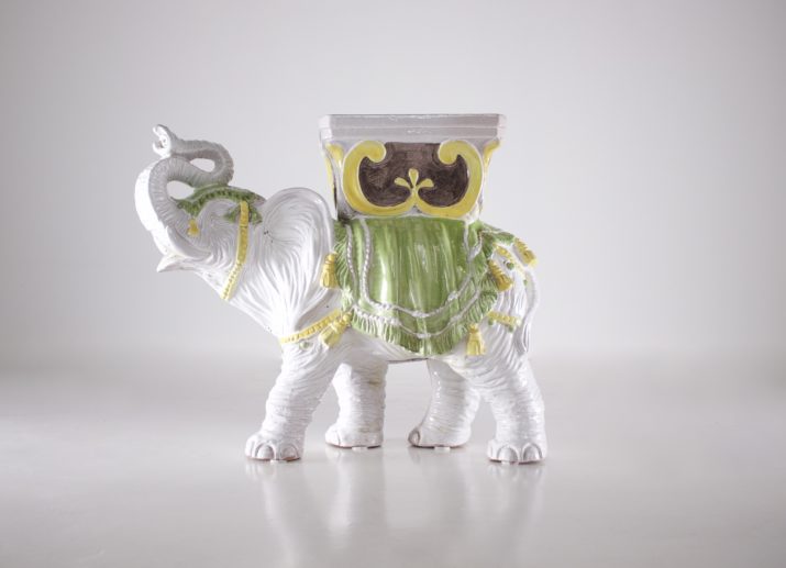 1960's ceramic elephant harness