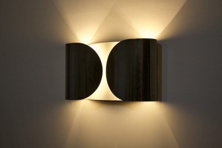 Tobia & Afra Scarpa: Wall lamp "Foglio".