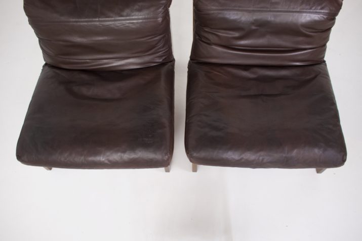 Pair of leather armchairs 1970 (2).