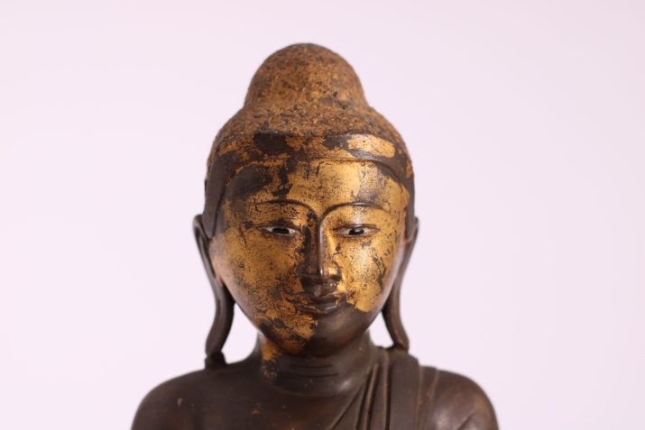 Mandalay Shakyamuni Buddha in bronze
