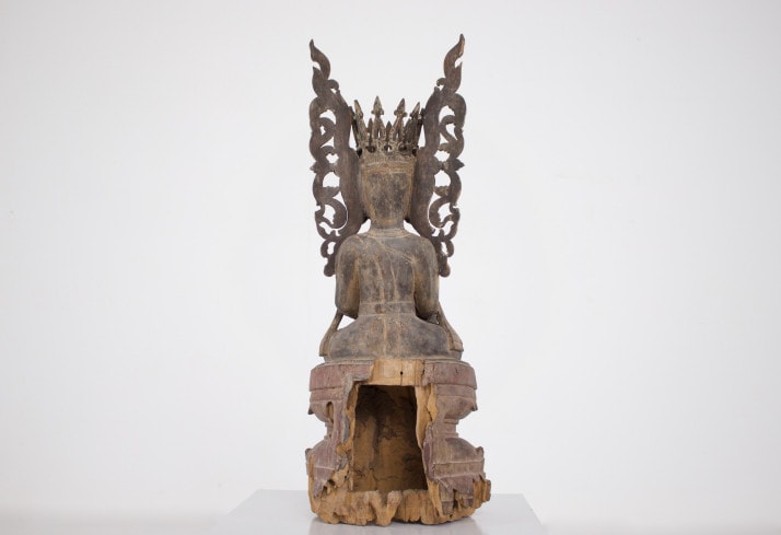 Bouddha couronné Shan / Ava
