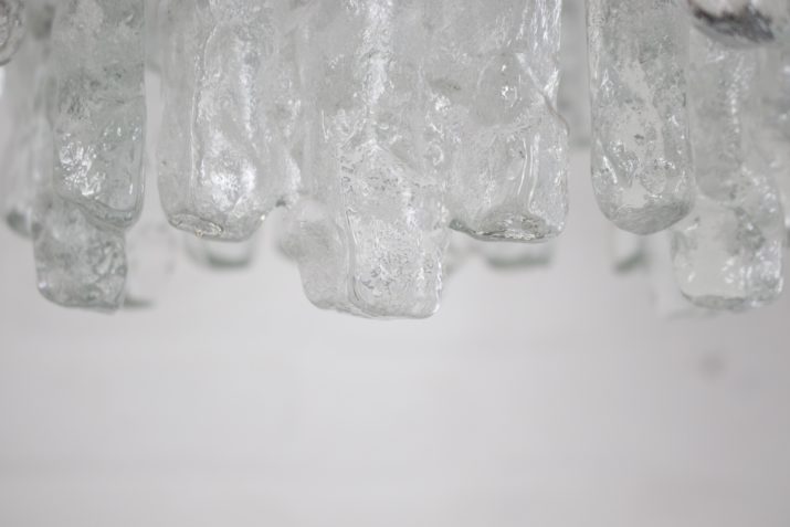 Kalmar "Ice Glass" chandelier.
