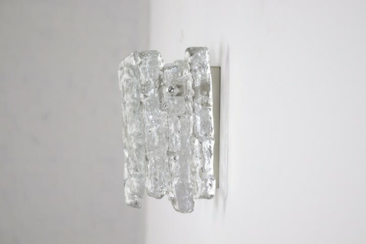 Ice Glass wandlamp, Kalmar.