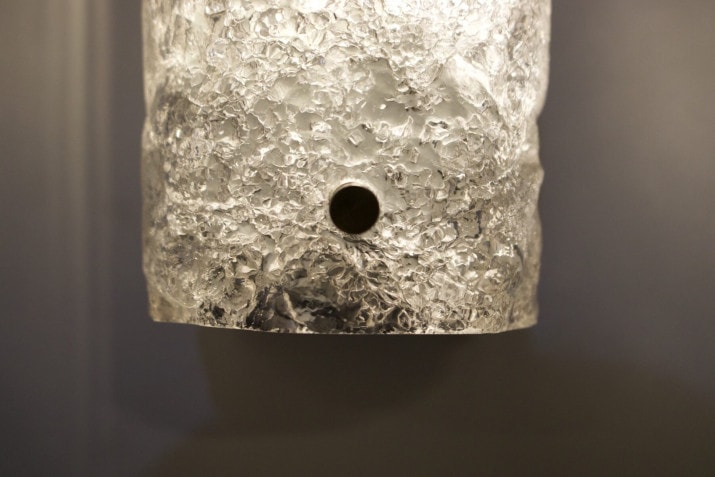 Paire d'appliques en verre de Murano "Vanity Ice Glass"