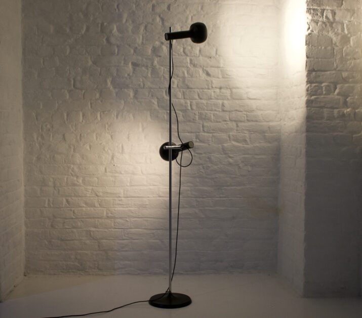 Staff 2-light floor lamp.