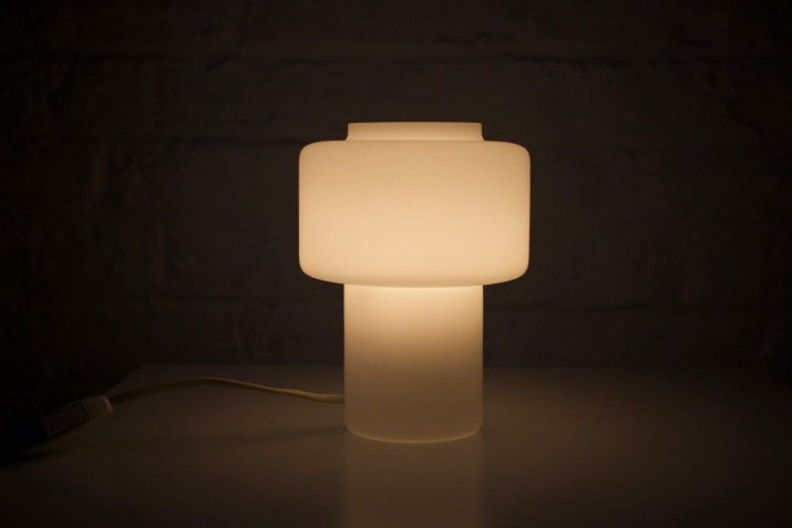 Lampe opaline Luxus Vittsjö Sweden.