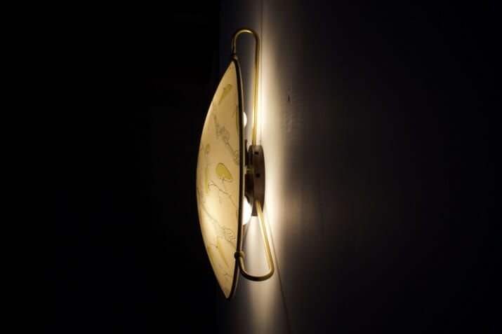 Plafondlamp uit 1950