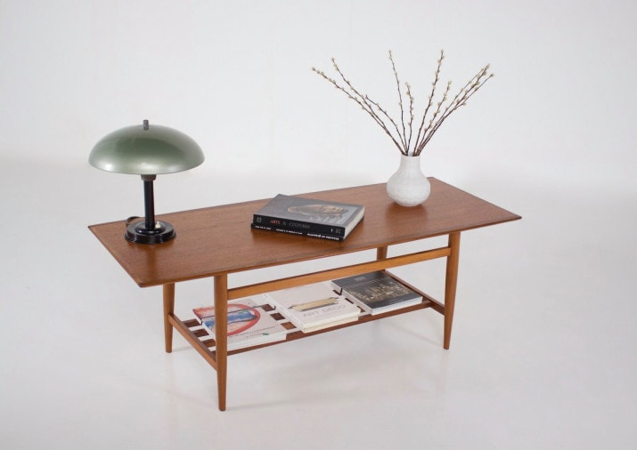 Scandinavian-style coffee table.