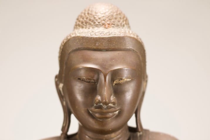 Bronze Shakyamuni Buddha, Myanmar, Mandalay