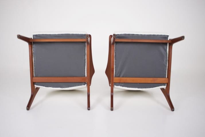 Paar Deense fauteuils uit 1960