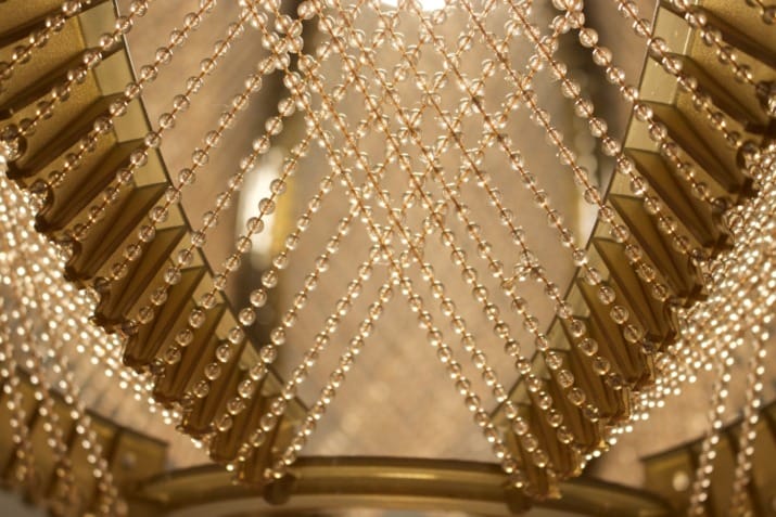 Sompex kinetic chandelier.