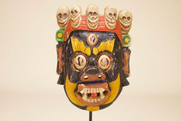 Cham mask, Mahakala, Tibet