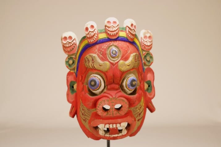 Cham Mahakala mask Tibet / Nepal