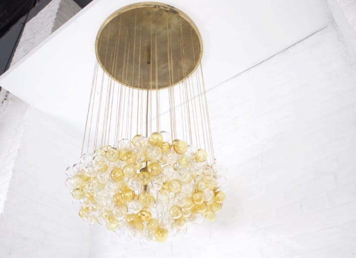 Large Murano cluster chandelier