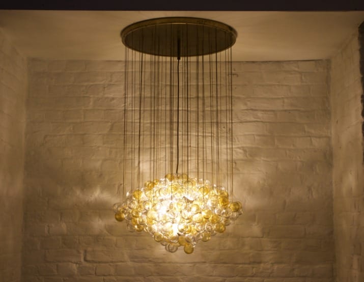 Large Murano cluster chandelier