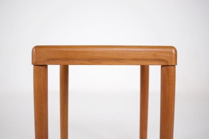 Scandinavian teak stool.